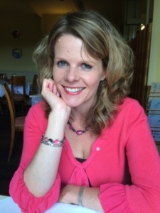 Emma at table mindful eating Weight loss challenge